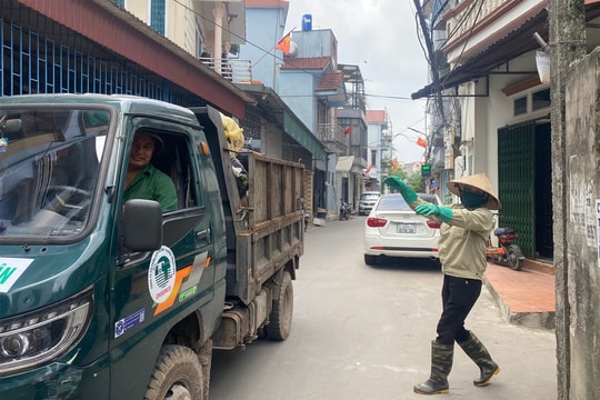 Xã Hồng Vân giải bài toán 45 tấn rác thải/ngày