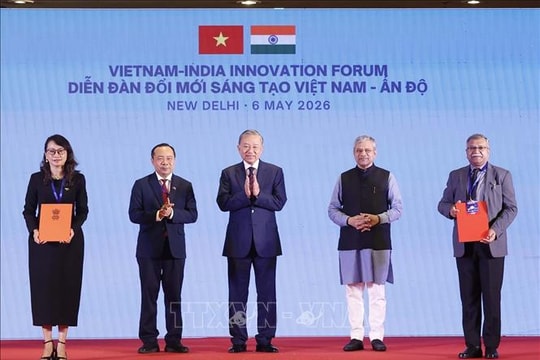 Việt Nam - Ấn Độ thúc đẩy hợp tác phát triển nguồn nhân lực, khoa học, công nghệ, đổi mới sáng tạo và chuyển đổi số