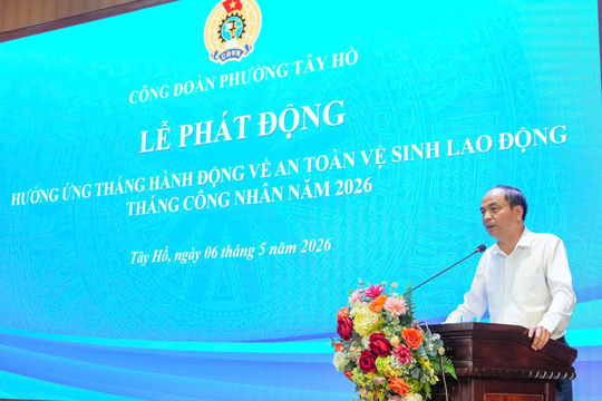 Phường Tây Hồ hướng tới môi trường làm việc an toàn