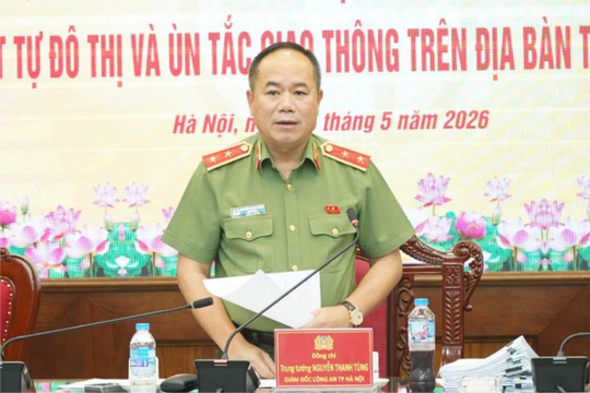 Công an Hà Nội siết chặt trách nhiệm trong xử lý các điểm nghẽn đô thị, giao thông