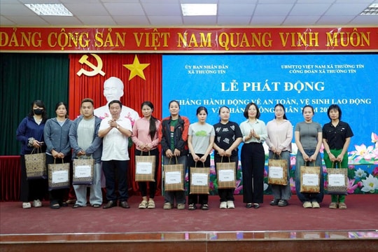 Thường Tín phát động Tháng hành động về an toàn, vệ sinh lao động năm 2026