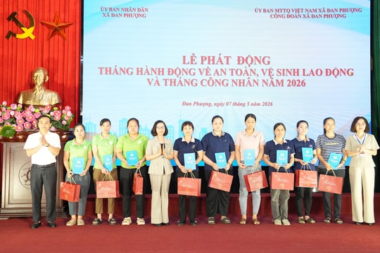 Xã Đan Phượng: Xây dựng môi trường làm việc an toàn, văn minh, bền vững