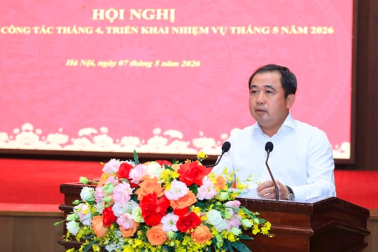 Bí thư Thành ủy Hà Nội Trần Đức Thắng nêu 4 yêu cầu với cán bộ trong xử lý công việc của thành phố