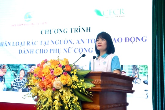 Phụ nữ Từ Liêm chung tay phân loại rác tại nguồn, lan tỏa hành động xanh