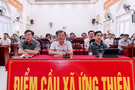 Xã Ứng Thiên quyết tâm đưa Luật Thủ đô 2026 sớm đi vào cuộc sống