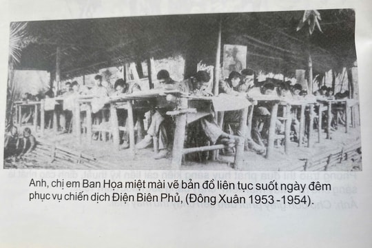 Làm bản đồ Điện Biên Phủ tỷ lệ 1/25.000 trong 3 ngày Tết Nguyên đán Giáp Ngọ 1954