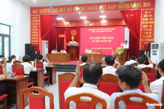 HĐND xã Bình Minh thông qua 4 Nghị quyết quan trọng