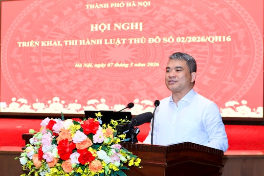 Luật Thủ đô năm 2026 tạo đột phá về thể chế và không gian phát triển cho Hà Nội