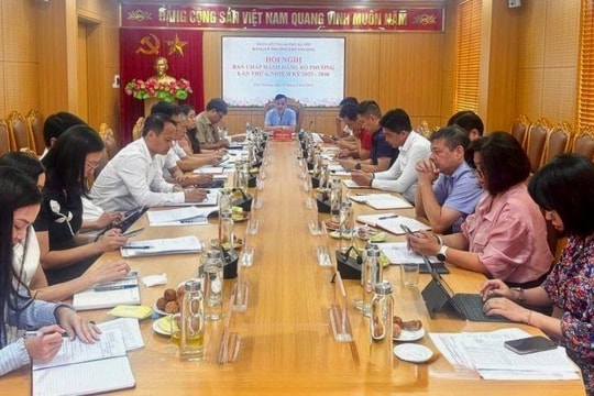 Phường Phú Thượng tập trung nâng cao hiệu quả quản lý, điều hành và đầu tư công