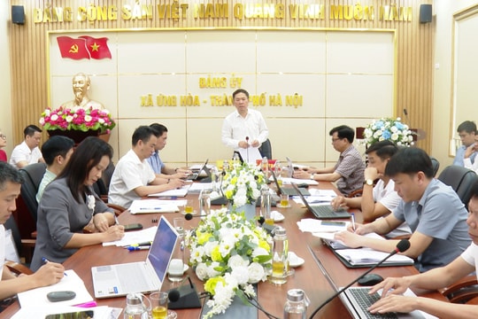 Ứng Hòa tập trung xử lý "điểm nghẽn" về đất đai, vệ sinh môi trường