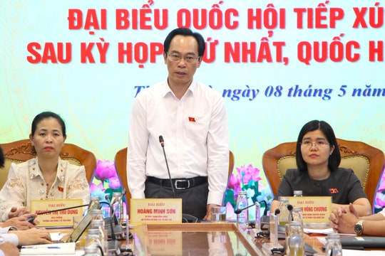 Cử tri kiến nghị nghiên cứu kè kiên cố 2 bên mép sông Hồng