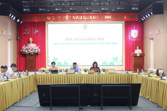 Cần hoàn thiện pháp luật về ban hành quyết định hành chính