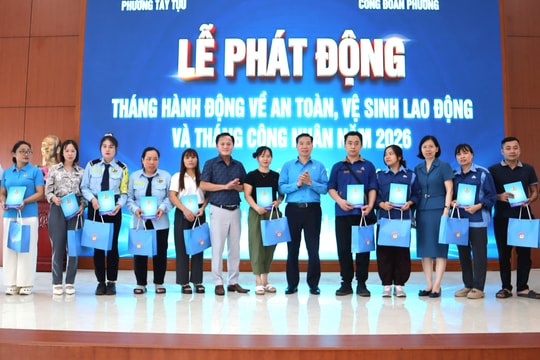 Phường Tây Tựu xây dựng môi trường lao động an toàn, hiện đại