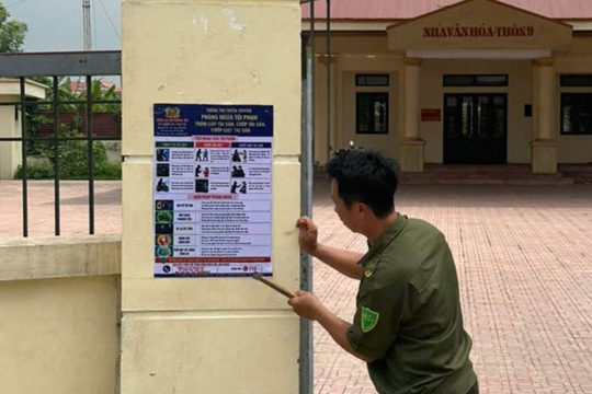 Ứng dụng AI trong tuyên truyền phòng, chống trộm cắp dịp hè