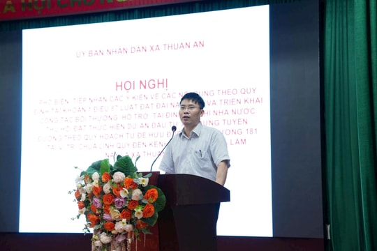 Xã Thuận An: Đầu tư gần 220 tỷ đồng xây dựng tuyến đường trọng điểm