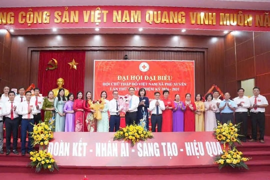 Đại hội Chữ thập đỏ xã Phú Xuyên nhiệm kỳ 2026-2031: Lan tỏa hành động nhân ái