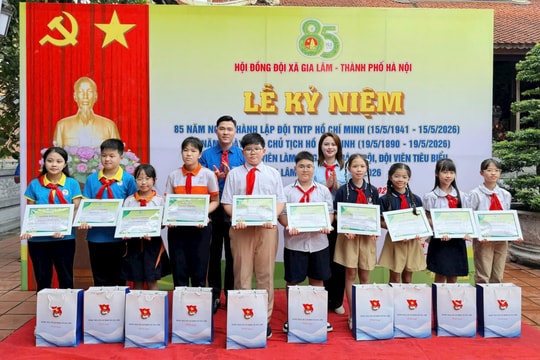 Tuổi trẻ xã Gia Lâm: Chuỗi hoạt động thiết thực kỷ niệm 85 năm Ngày thành lập Đội