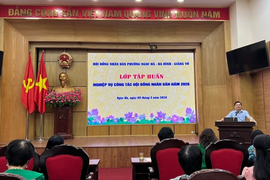 Đại biểu HĐND ba phường tham gia tập huấn nâng cao kỹ năng hoạt động