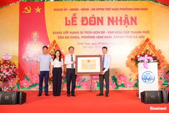 Đền Bà Chúa được công nhận Di tích cấp thành phố: Giữ hồn di sản trong lòng đô thị