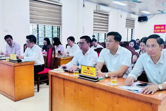 Hát Môn thành lập Ban đại diện Hội đồng quản trị Ngân hàng Chính sách xã hội xã