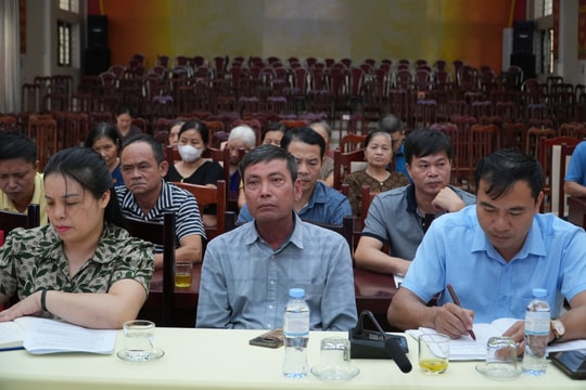 Chuyên Mỹ tháo gỡ vướng mắc dự án khu đấu giá đất Đồng Dộc