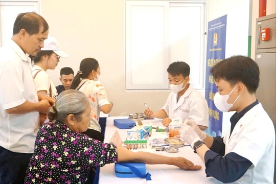 Lan tỏa nghĩa tình Công đoàn Công an nhân dân qua “Ngày hội sức khỏe vì người lao động”
