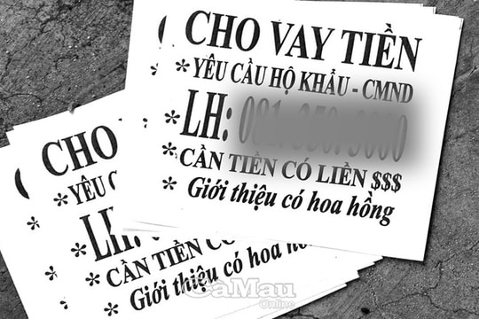 Cách tính tiền tịch thu của toà án về hành vi cho vay lãi nặng