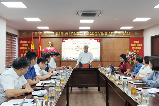 Hội nghị Ban Chấp hành Đảng bộ phường Đại Mỗ lần thứ 5: Tăng tốc bứt phá