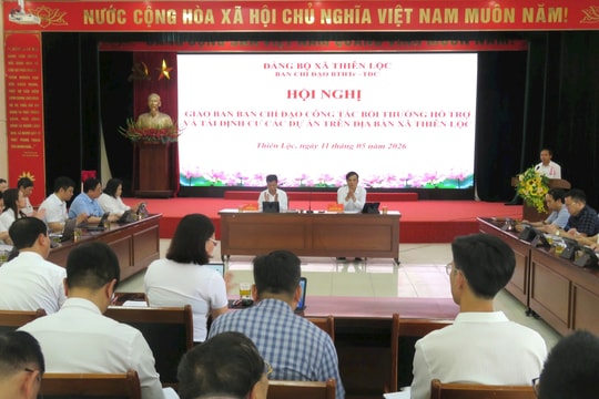 Xã Thiên Lộc: Thực hiện nhiều giải pháp bồi thường, tái định cư