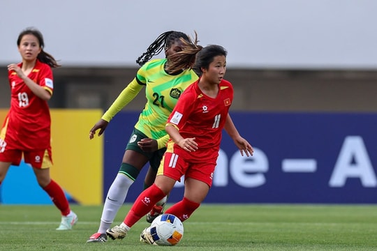 U17 nữ Việt Nam lỡ hẹn World Cup sau thất bại trước Australia