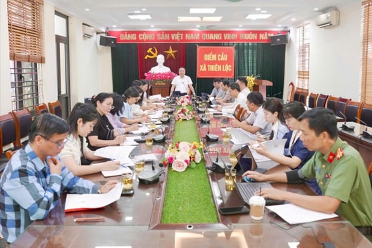 Xã Thiên Lộc rà soát toàn diện công tác chuẩn bị kỳ thi tuyển sinh lớp 10 và tốt nghiệp THPT năm 2026
