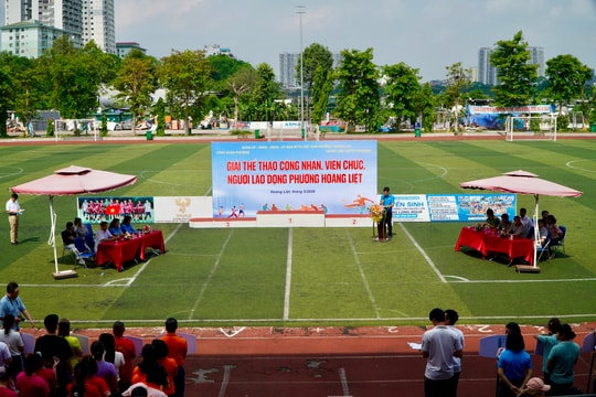 Phường Hoàng Liệt tổ chức giải thể thao viên chức, người lao động năm 2026