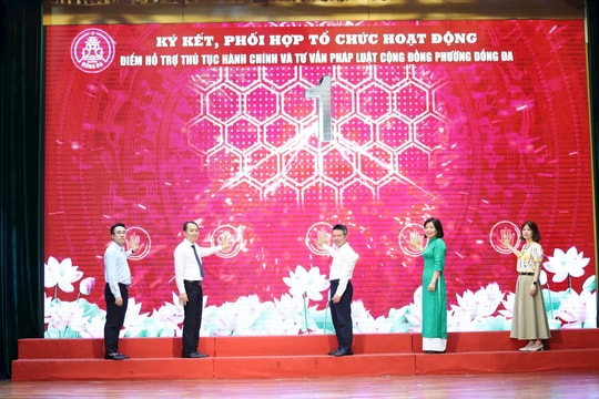 Phường Đống Đa ra mắt điểm hỗ trợ pháp luật cộng đồng