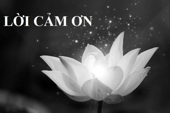 Lời cảm ơn