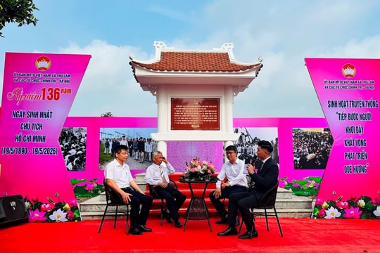 Xã Thư Lâm: Khơi dậy khát vọng dựng xây quê hương từ “địa chỉ đỏ”
