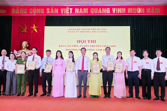 Hội thi Báo cáo viên giỏi lan tỏa nghị quyết của Đảng tại Phú Lương