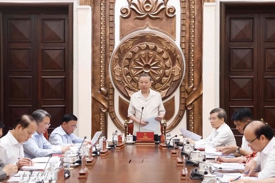 Tổng Bí thư, Chủ tịch nước Tô Lâm: Kiện toàn các Ban chỉ đạo của Trung ương về hoàn thiện thể chế, pháp luật và cải cách tư pháp