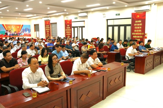 Phường Định Công quán triệt các chỉ thị, đề án của Thành ủy