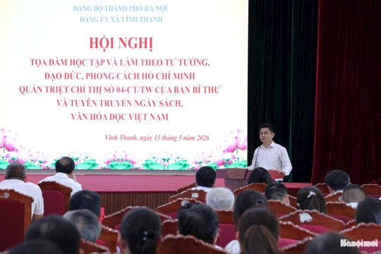 Xã Vĩnh Thanh quán triệt Chỉ thị 04-CT/TW gắn với phát triển văn hóa đọc