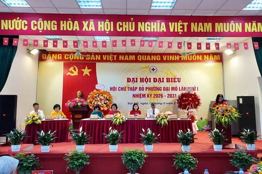 Đại hội Hội Chữ thập đỏ phường Đại Mỗ lần thứ I