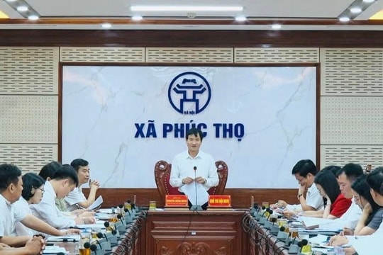 Xã Phúc Thọ quyết liệt tháo gỡ “điểm nghẽn” đầu tư công