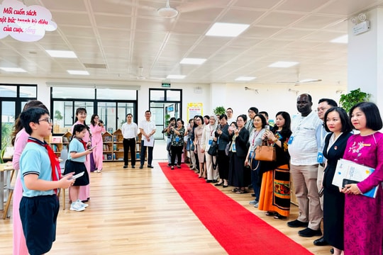 Trường Tiểu học Kim Liên chia sẻ kinh nghiệm giáo dục với SEAMEO