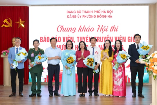 Nâng cao chất lượng công tác tuyên truyền qua Hội thi “Báo cáo viên, tuyên truyền viên giỏi”