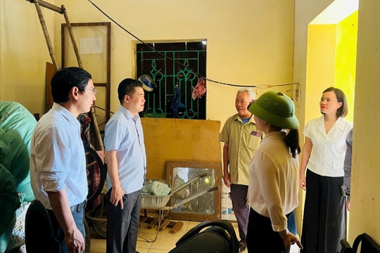 Xã Hát Môn kiểm tra cơ sở vật chất, công trình thủy lợi phục vụ công tác phòng, chống thiên tai