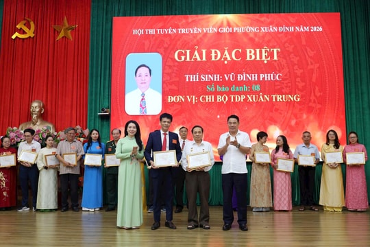 Xuân Đỉnh tổ chức Hội thi “Tuyên truyền viên giỏi năm 2026”