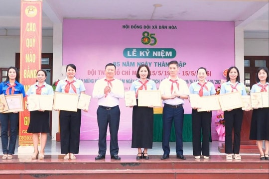 Thiếu nhi Dân Hoà tiếp bước truyền thống, tự tin vững bước trong thời đại số