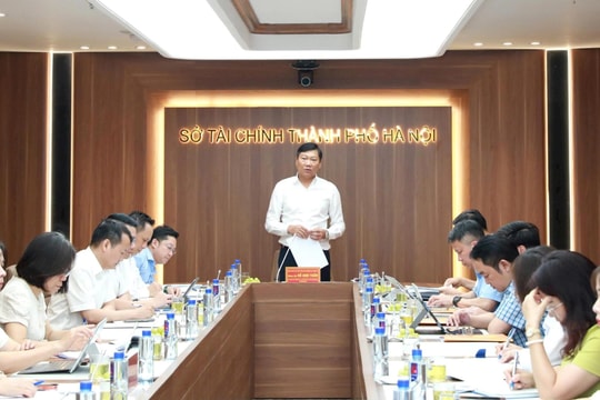 Đoàn giám sát số 03 của Ban Thường vụ Thành ủy giám sát các nhiệm vụ trọng tâm tại Sở Tài chính