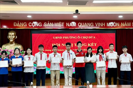 Ô Chợ Dừa tuyển chọn 38 vận động viên dự giải thể thao học sinh Hà Nội