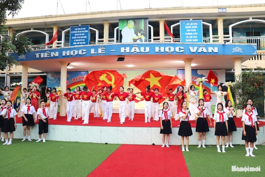Thiếu nhi phường Kiến Hưng sôi nổi tham dự Hội thi “85 mùa hoa - Tự hào trang sử Đội ta”