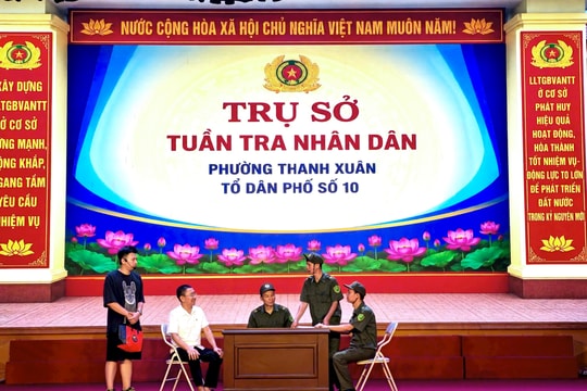 Nâng cao kỹ năng xử lý tình huống cho lực lượng an ninh, trật tự ở cơ sở